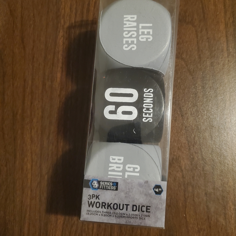 Fitness Workout Dice Set